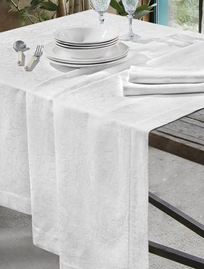 Tovaglia x 8 Vallesusa - bianco