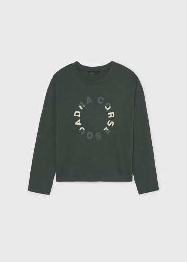 T-shirt manica lunga Mayoral - verde