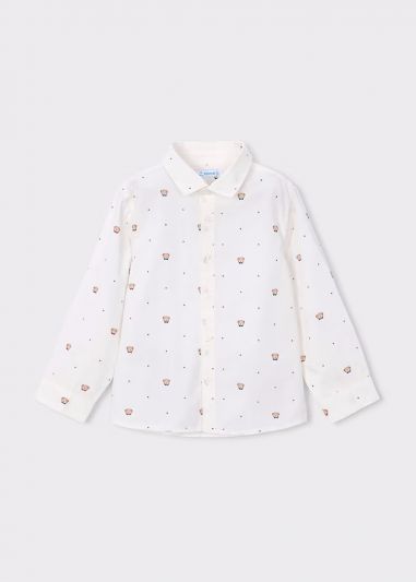 Camicia manica lunga Mayoral - bianco
