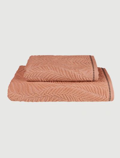 Completo asciugamani Atelier Fazzini - sandalo