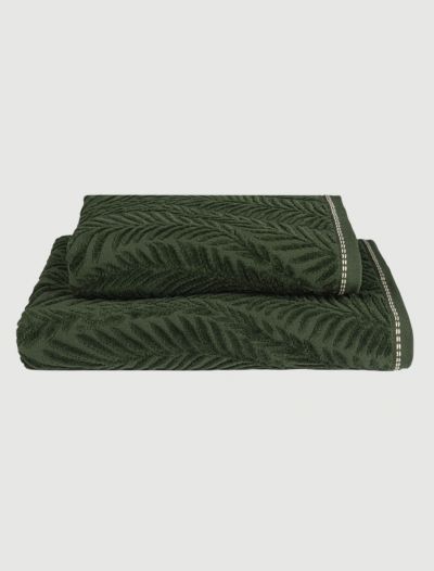 Completo asciugamani Atelier Fazzini - verde