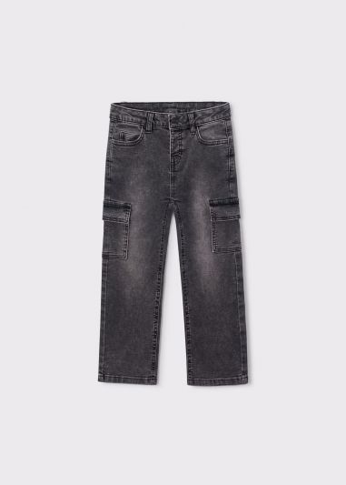 Pantalone jeans Mayoral - grigio scuro