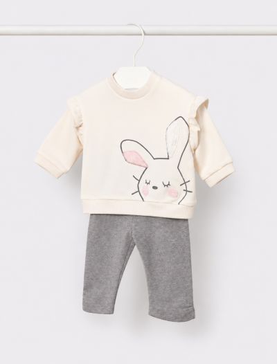 Completo 2 pezzi Newborn - beige