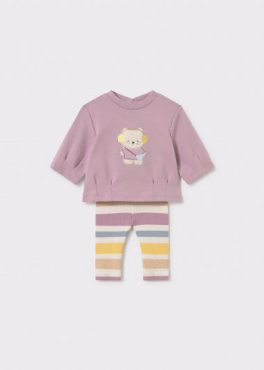 Completo 2 pezzi Newborn - righe