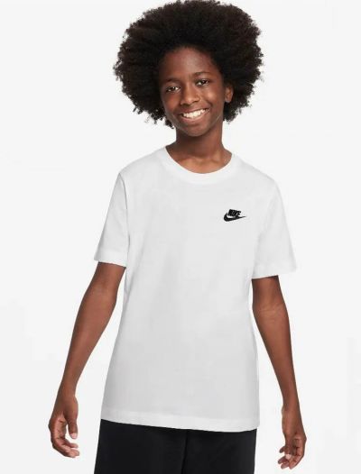 T-shirt manica corta sportiva Nike - bianco