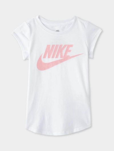 T-shirt manica corta sportiva Nike - bianco