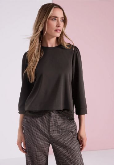 Maglia manica lunga Street One - moro