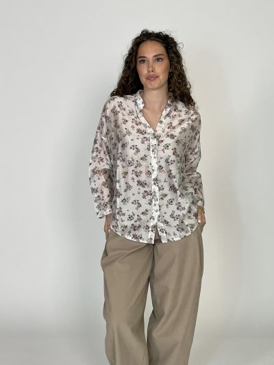 Camicia manica corta Susy Mix - rosa