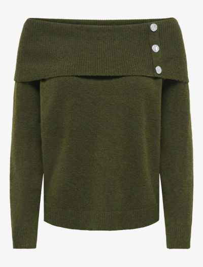 Maglia manica lunga Jdy - oliva
