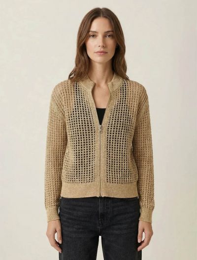 Cardigan Susy Mix - oro