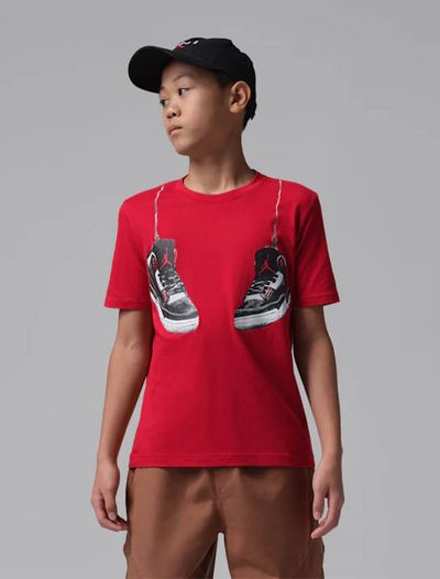 T-shirt manica corta sportiva Jordan - white