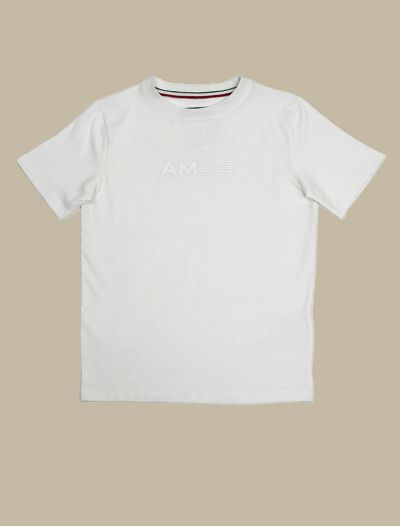 T-shirt manica corta Aeronautica Militare - bianco