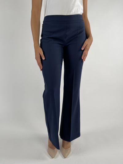 Pantalone curvy Rinascimento Curvy - blu navy