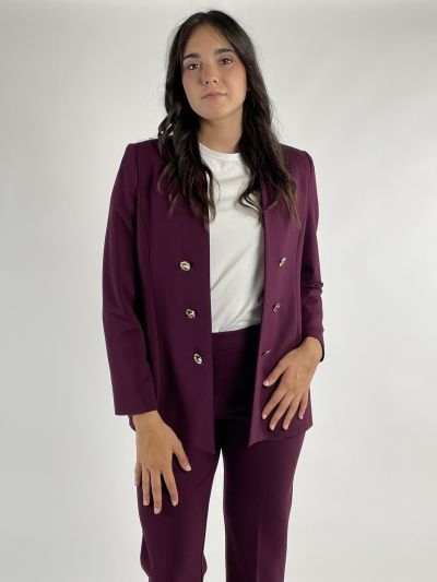 Giacca curvy Rinascimento Curvy - bordeaux