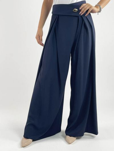 Pantalone Rinascimento - blu navy