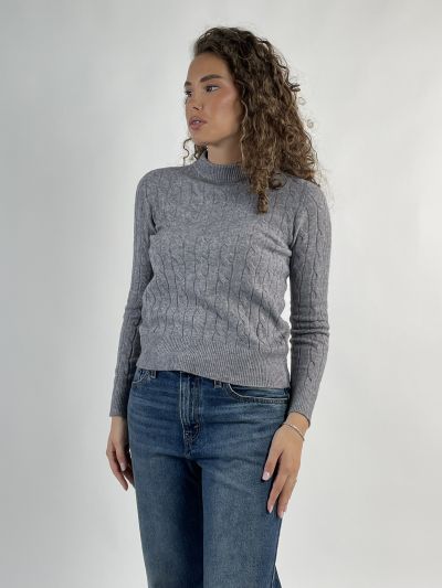 Maglia manica lunga Knit - San Babila - grigio