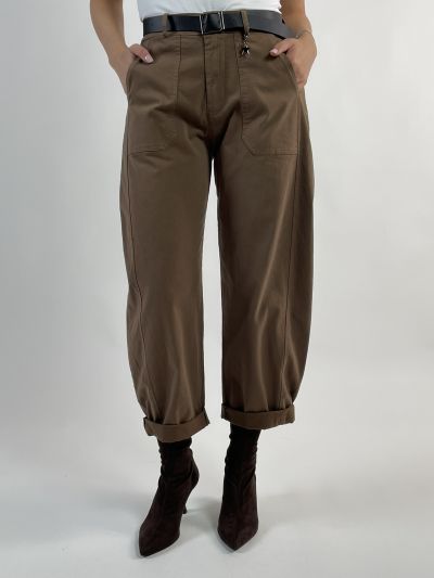 Pantalone Susy Mix - tabacco