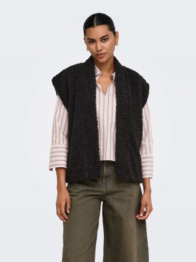 Gilet Only - marrone