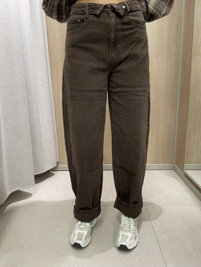 Pantalone jeans Auda - marrone