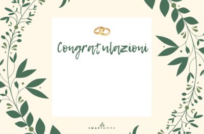 Gift Card Congratulazioni Nozze